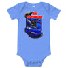 Baby one piece Blue 5P